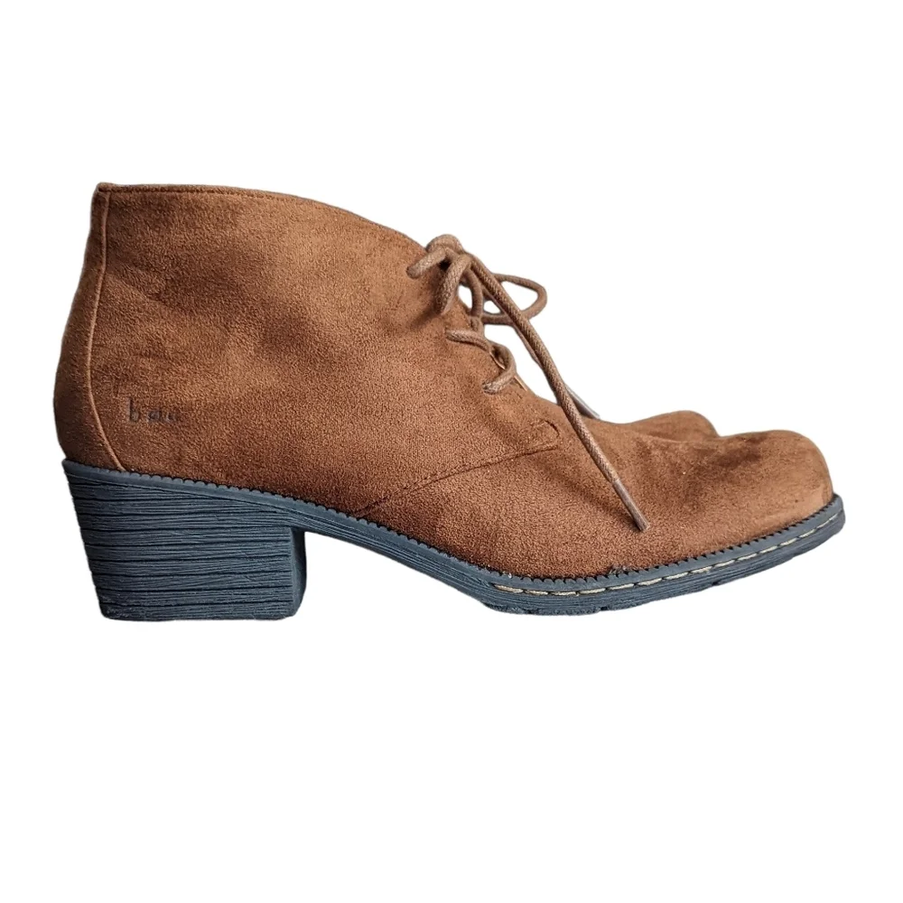 Women's B.O.C. Leyburn Tabacoo Brown Booties Sz 8